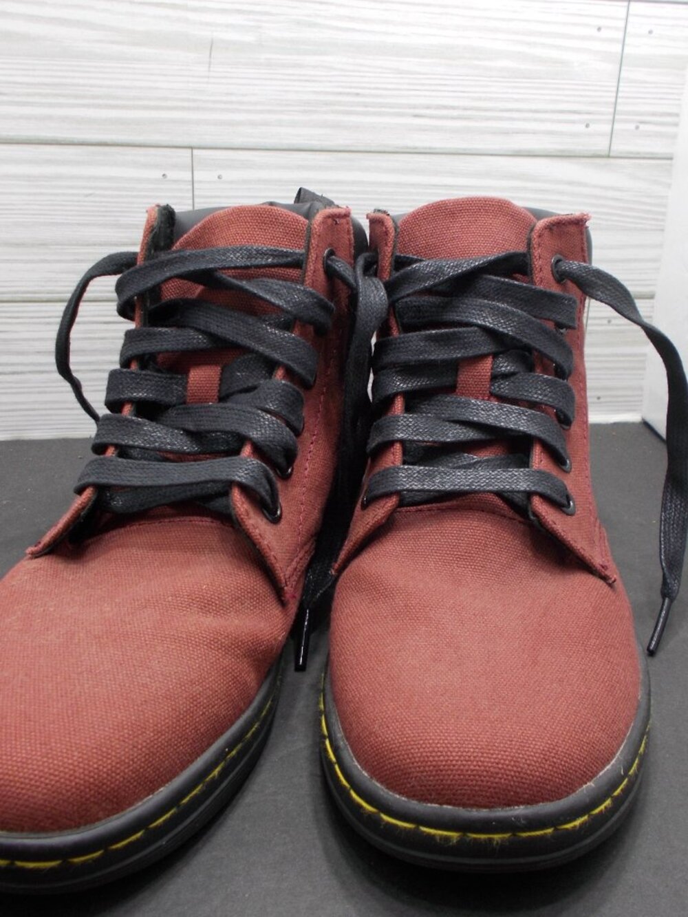 Dr. Martens Maelly Air Wair Bouncing Soles Padded Collar Boots Women's 7 - Picture 2 of 5